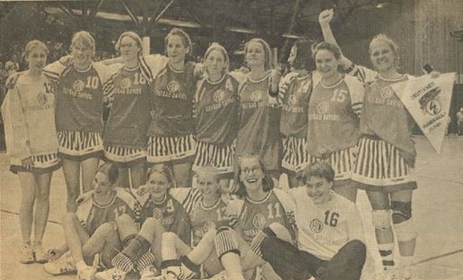 26 Handball Zeitungsartikel dt. Meister B-Jugend 1995 Titelbild