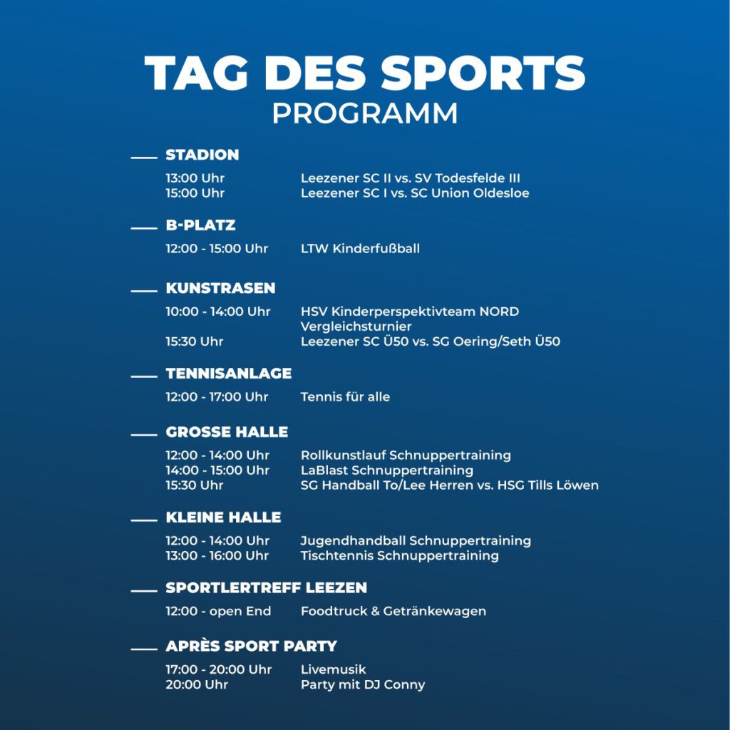 Social-Media Tag des Sports 2