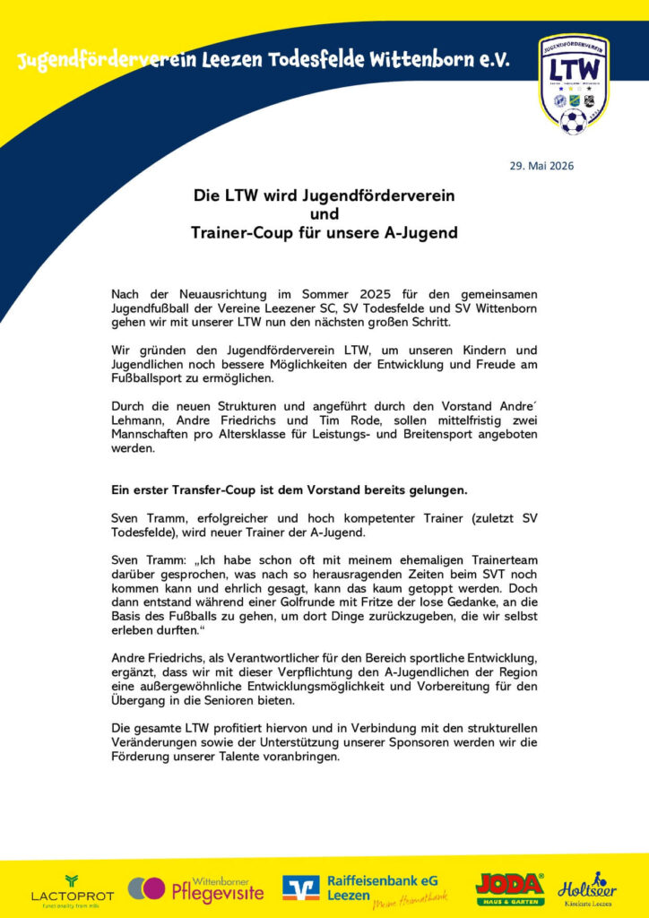 Pressemitteilung JFV LTW e.V. (1)
